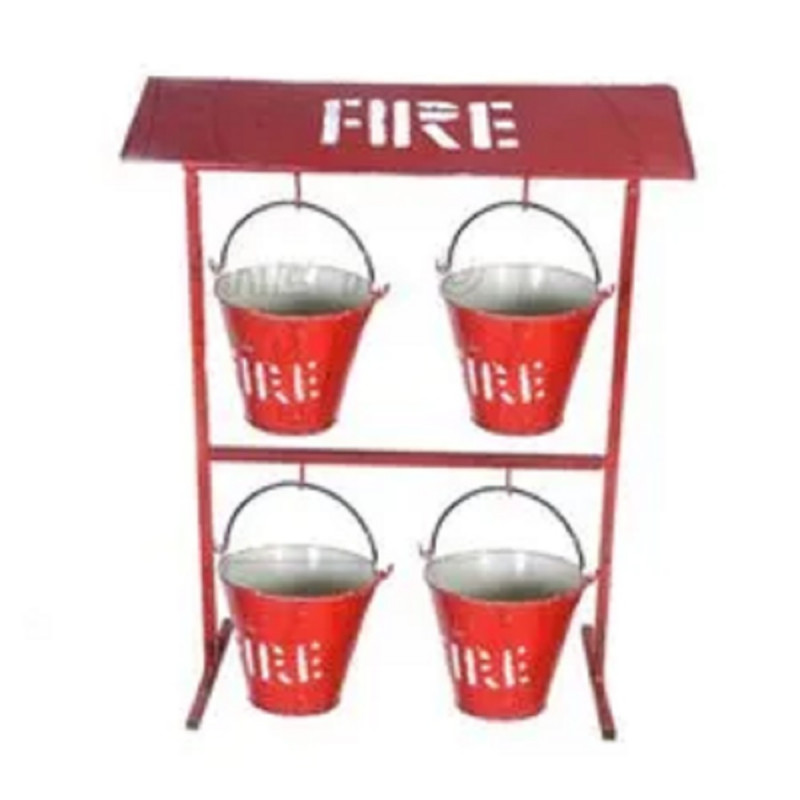Four Fire Bucket Stand