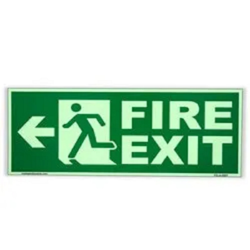 Fire Exit Sign Board