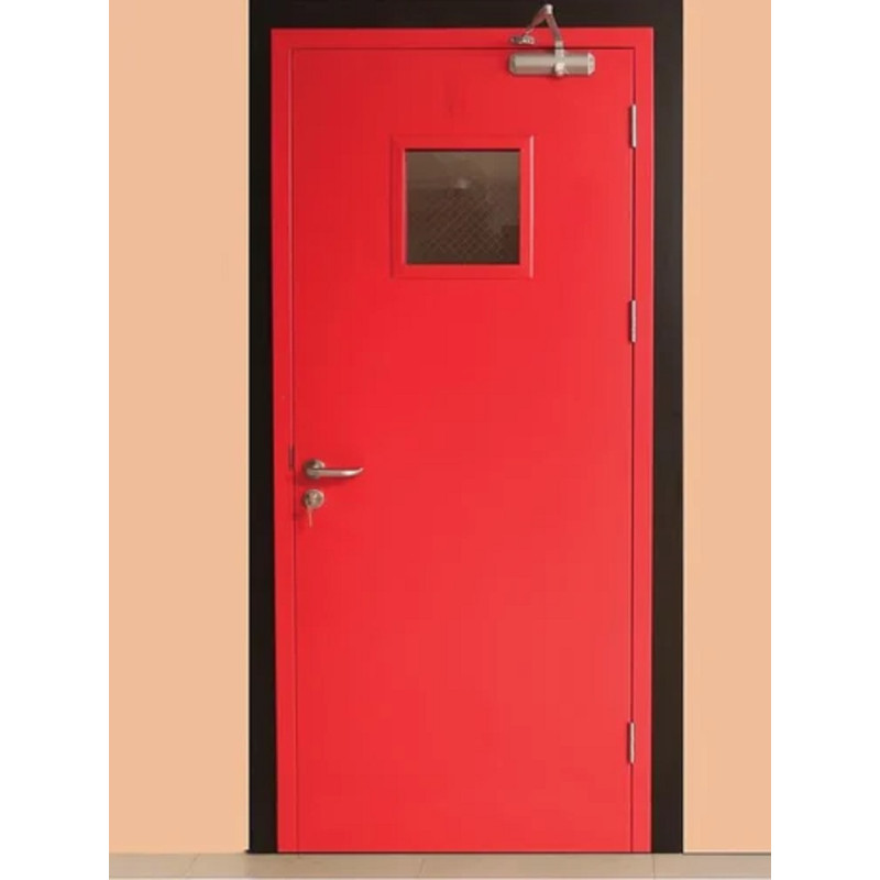 Color Coated Fire Rated Steel Door