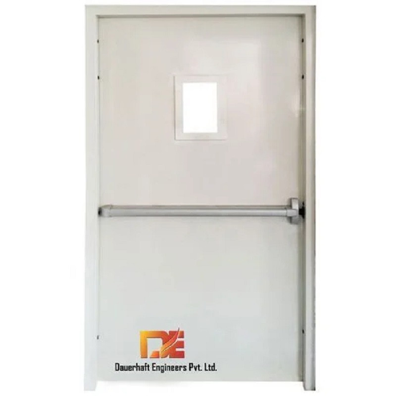 Fireproof Door with Square Vision Panel