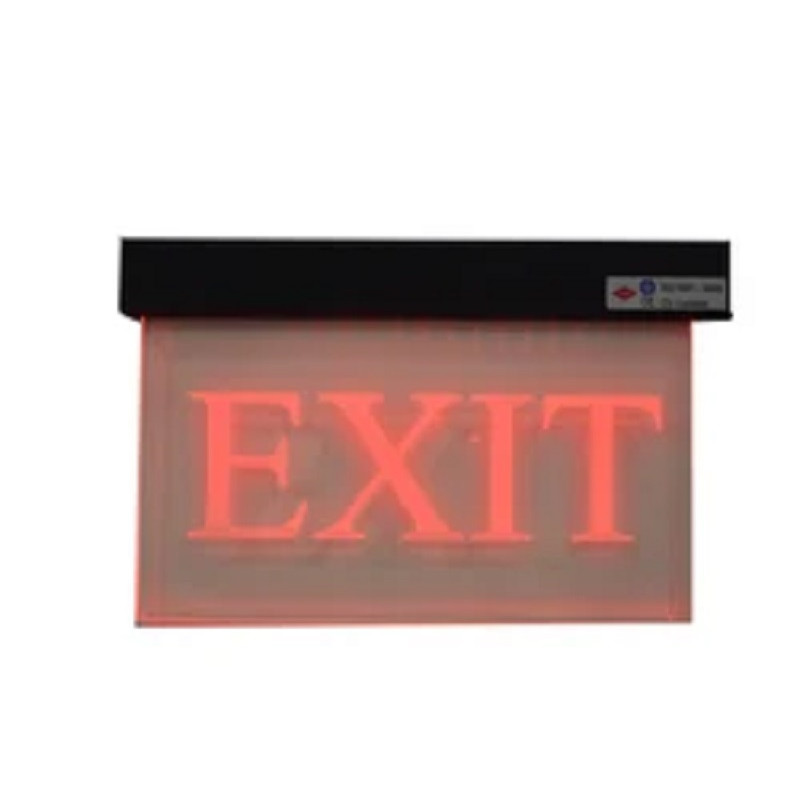 Acrylic Exit Sign without Backup