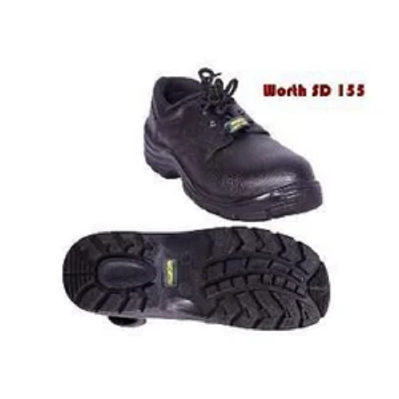 Split Printed Leather Safety Shoes