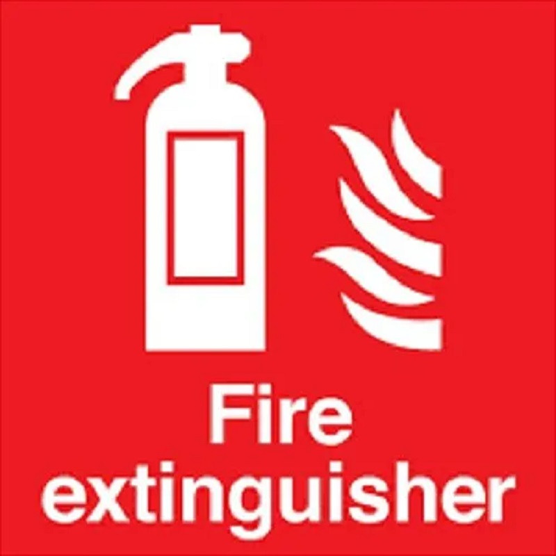 Fire Extinguisher Sign