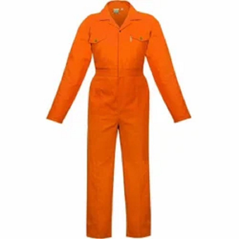 COMFORT COTTON COVERALL - ORANGE