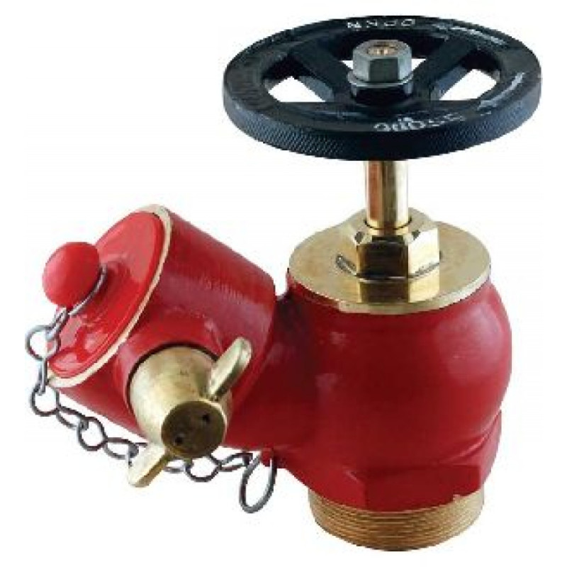 Screwed hydrant valve