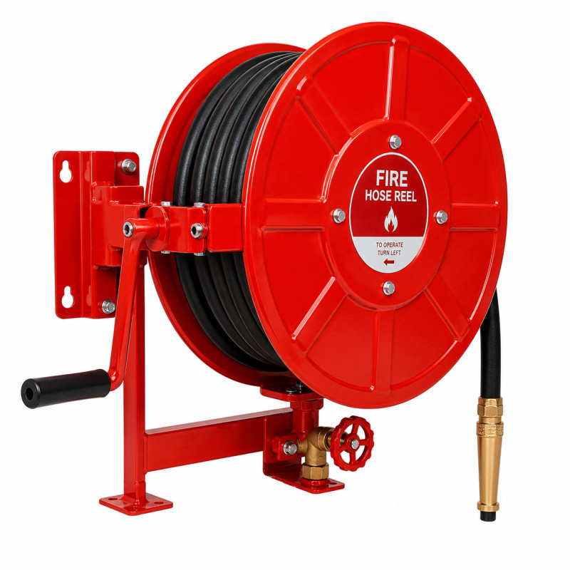 FIRE hose reel with winding