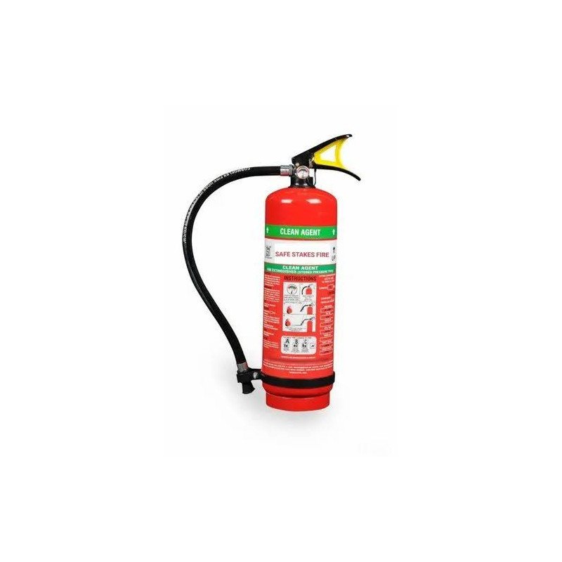 Stored Pressure Clean Agent type Fire Extinguisher of Cap. 4 kg Confirms to IS 15683, bearing ISI Mark
