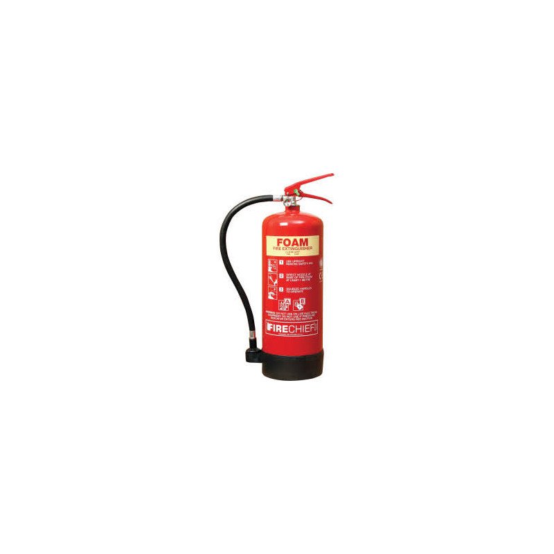 Mechanical foam Cartridge type Fire Extinguisher of Cap. 6 liter confirms to IS 15683, bearing ISI mark