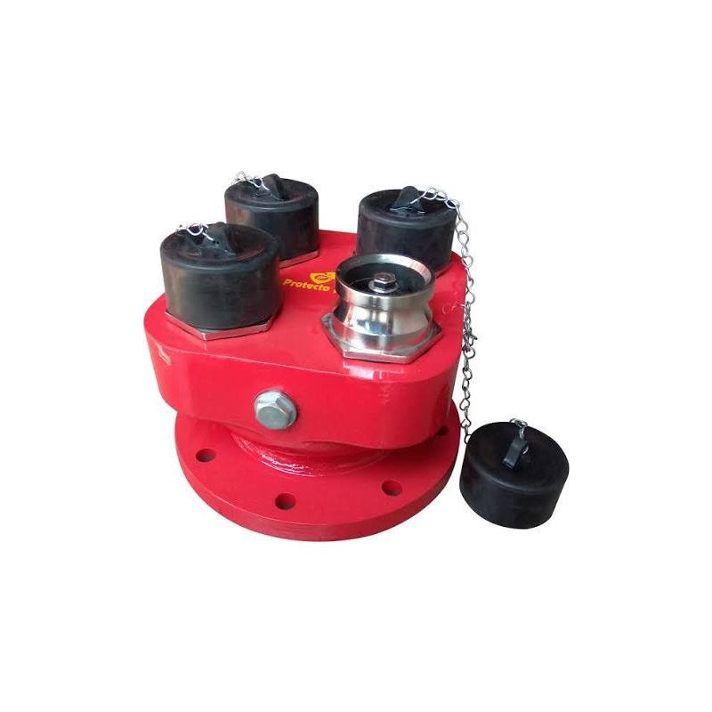 4 Way Fire Brigade Inlet Connection