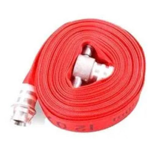 Red Fire Hose Pipe