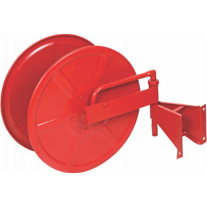 Fire hose reel with drum