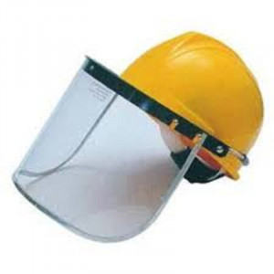 Helmet With Face Shield Batch No 504