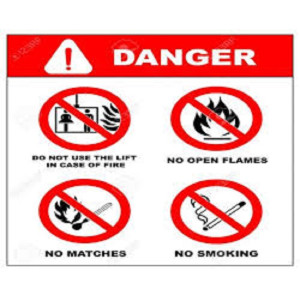 Fire Safety Sign