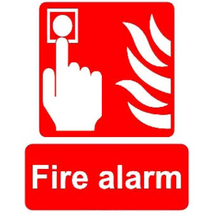 Fire alaram sign board