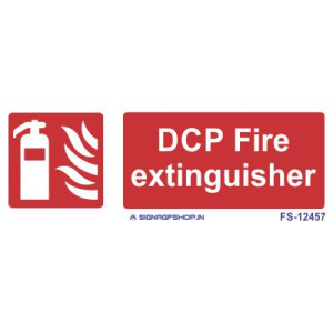 DCP Fire extinguisher