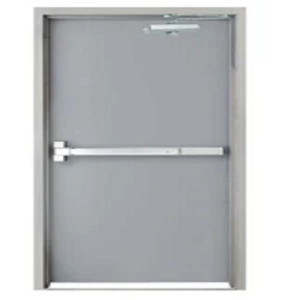 Galvanized Steel Fire Rated Door