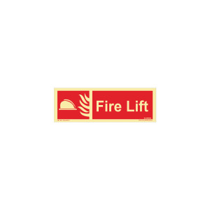 FIRE LIFT SIGNAGE