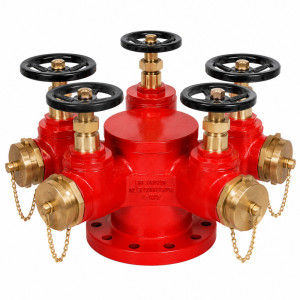 Fire Brigade Inlet Connection-4-Way