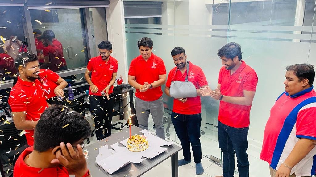 Team Buzaao celebration